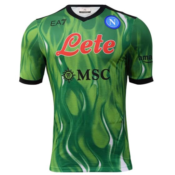 Authentic Camiseta Napoli Portero 2021-2022 Verde
